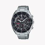 CASIO EDIFICE EFR-570DB-1AVUDF - BOLD & SOPHISTICATED MEN'S WATCH with Stainless Steel & Black Dial