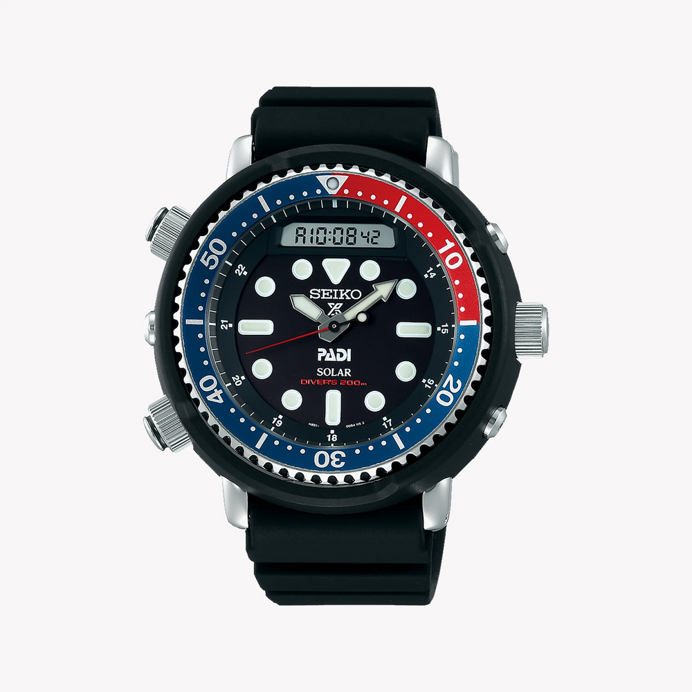 SEIKO PROSPEX SNJ027P1 Men's Solar Blue Dive Watch-i-Watch