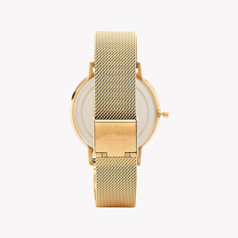 A|X Armani Exchange Women's Gold Watch, Blue Dial | Ax5554 by i-watch