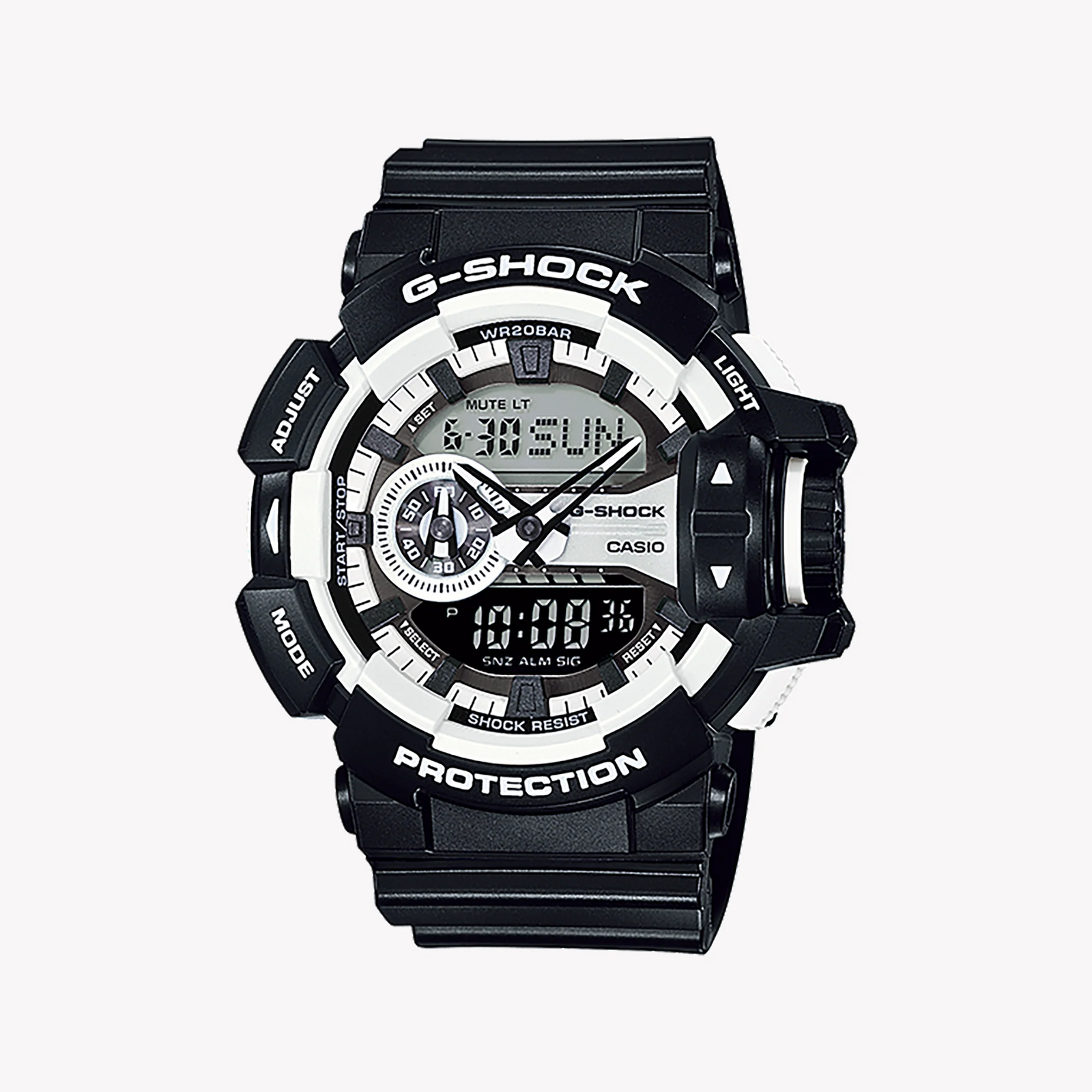 G-Shock Men's Black Resin Watch, Shock Resistant | Ga400-1a by i-watch