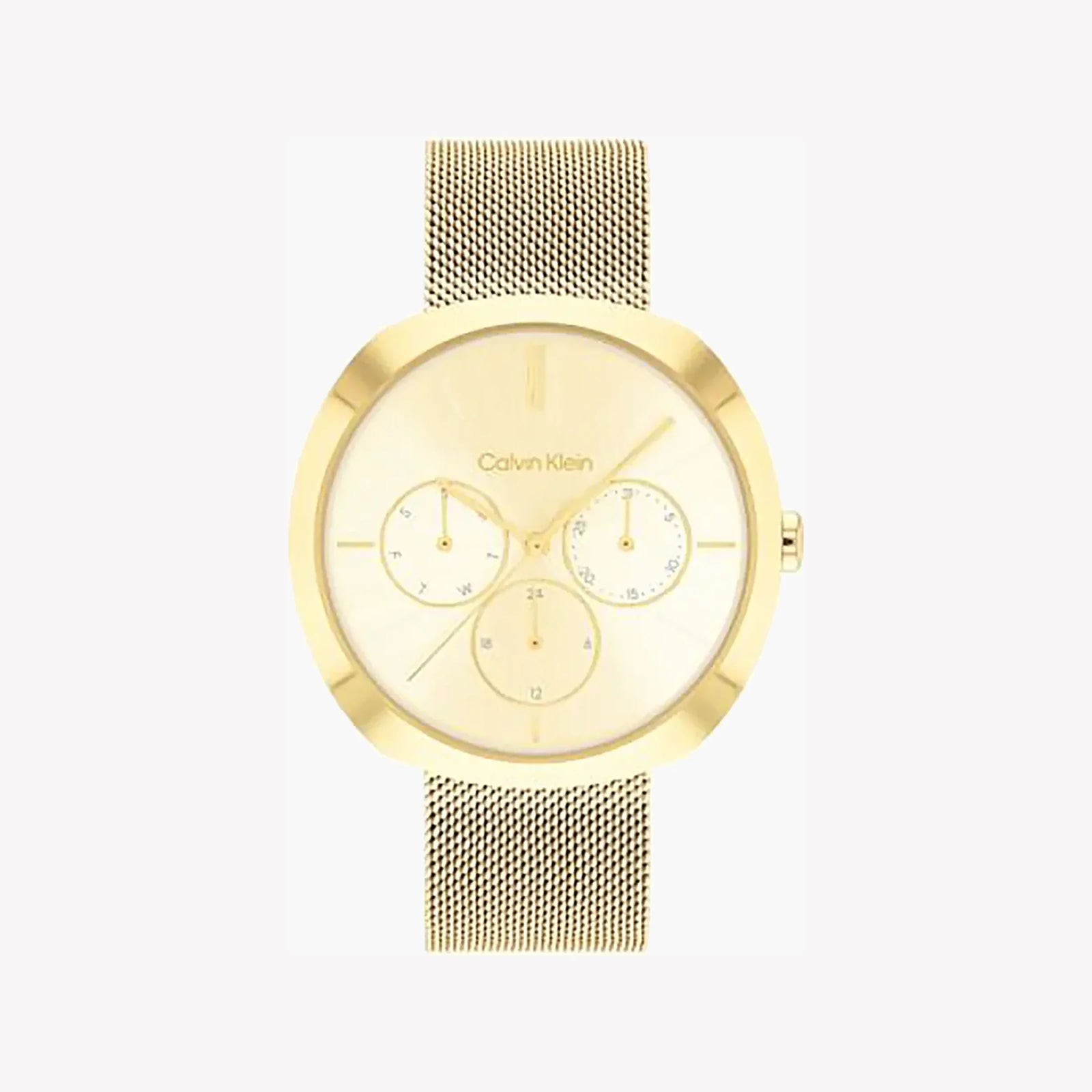 Calvin Klein Men's Gold Stainless Steel Watch, Gold Dial | 25200339 by i-watch
