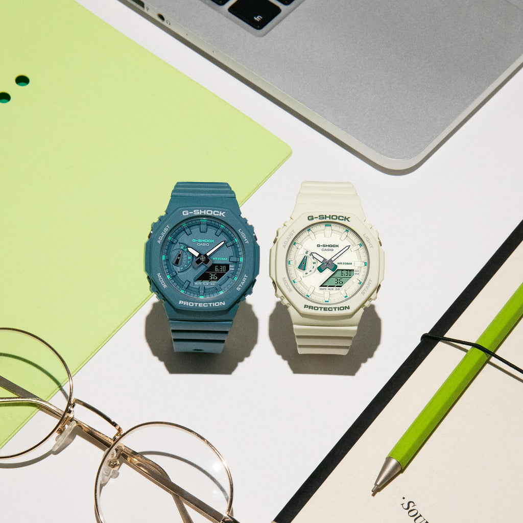 Casio G-Shock Gma-S2100ga-3adr Oak - Bold Blue Adventurer Women's Watch