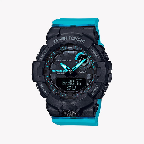 G-Shock Gma-B800sc-1a2dr - Feminine Powerhouse: Sporty Black & Blue Women's Watch by i-watch