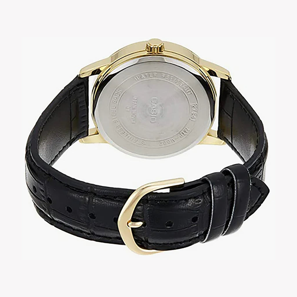 MTP-V002GL-7B2UDF - TIMELESS ELEGANCE - CLASSIC MEN'S WATCH WITH LEATHER STRAP & WATER RESISTANCE-i-Watch-2
