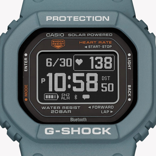 Casio G-Shock Men's Blue Resin Watch, Digital Display | Dw-H5600-2er by i-watch