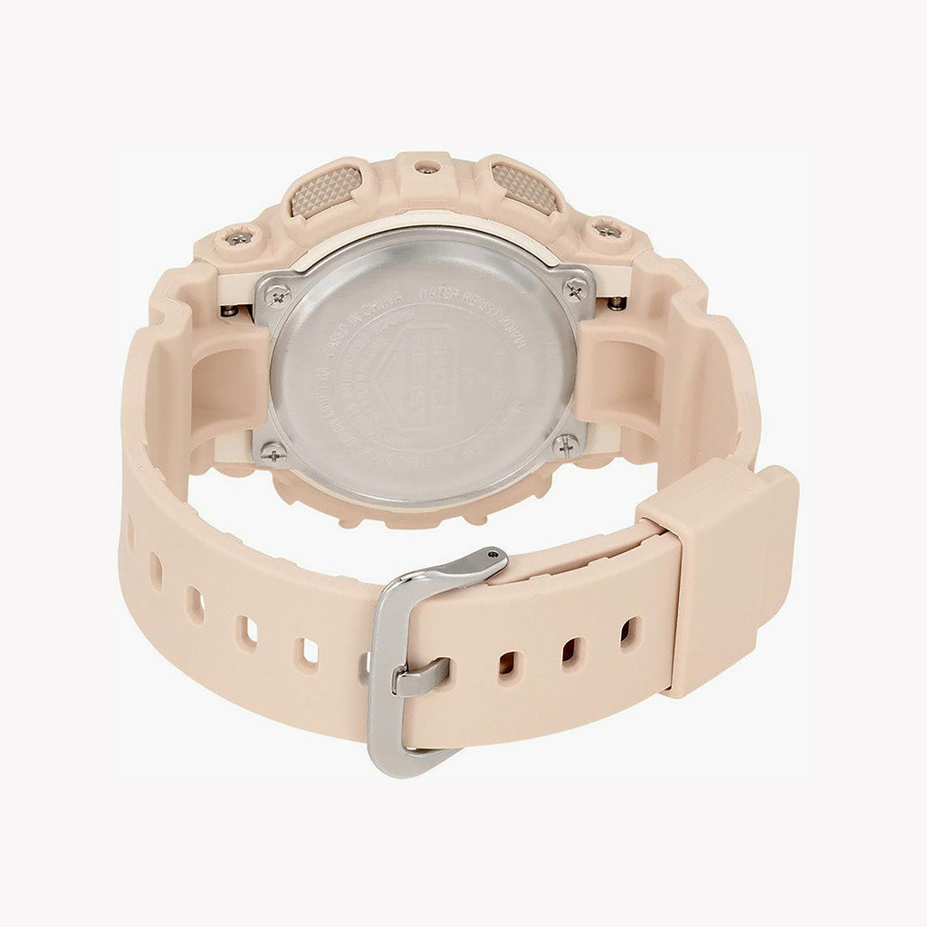 CASIO G-SHOCK GMA-S120MF-4ADR - SPORTY ELEGANCE UNISEX WATCH with chic beige resin band and digital dial-i-Watch-4