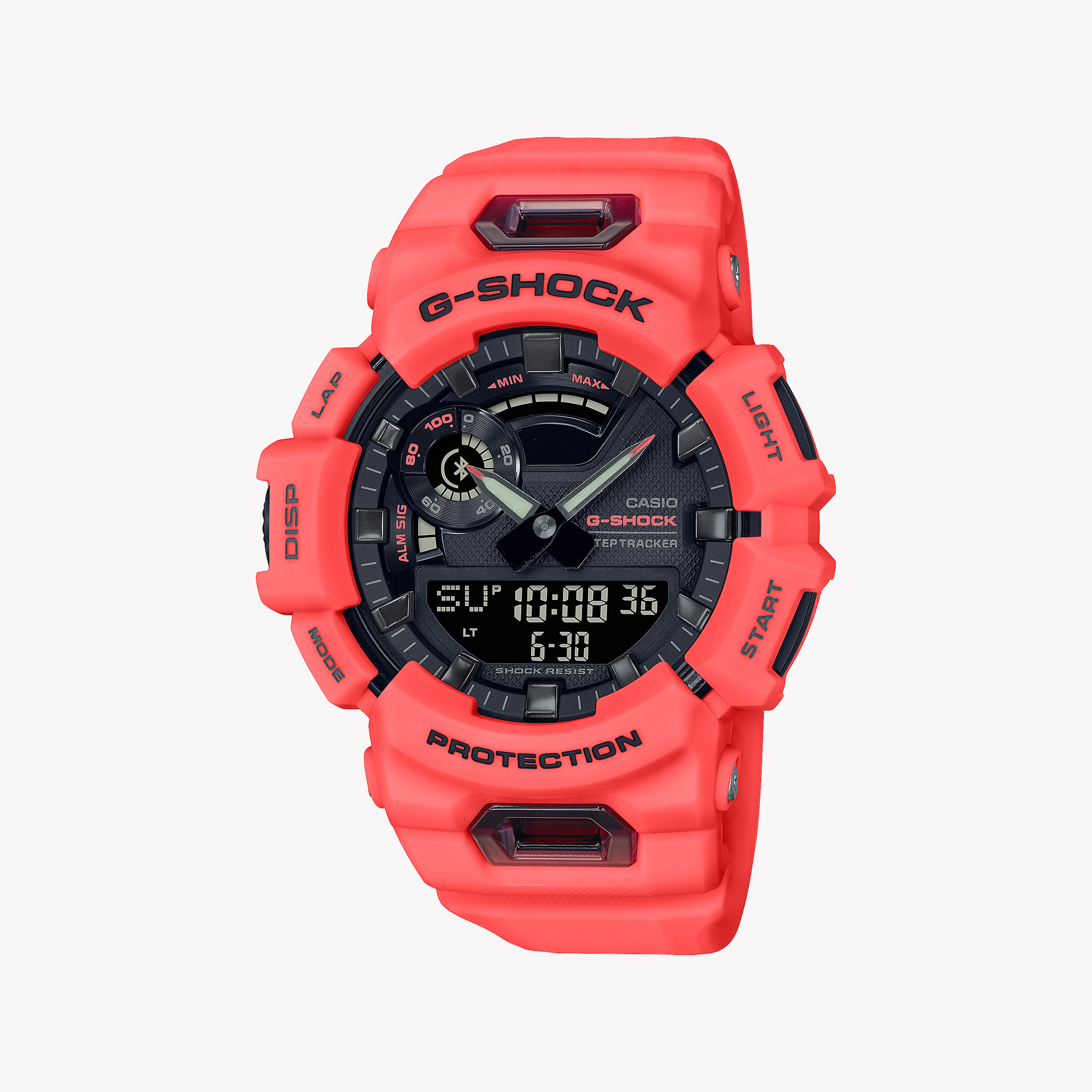 CASIO G-SHOCK GBA-900-4ADR SPORTY STYLE - PINK POWERHOUSE MEN’S WATCH with Bluetooth & 200m Water Resistance