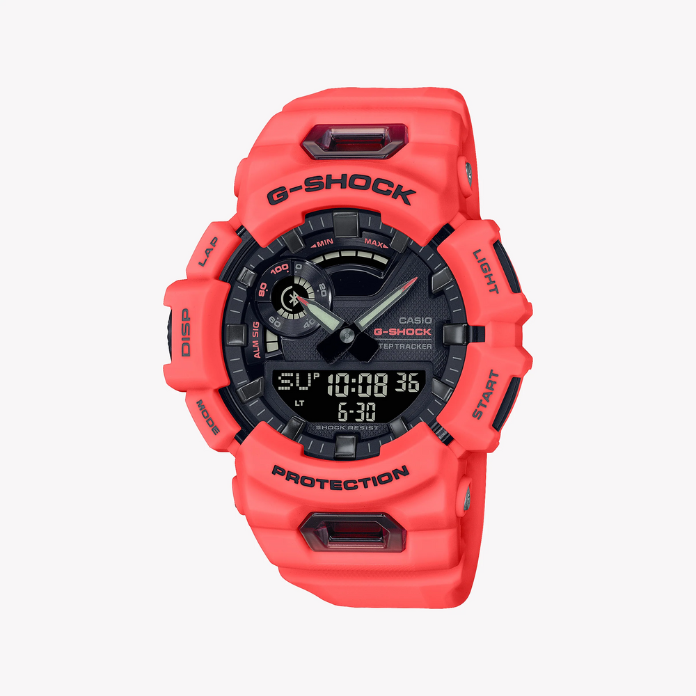 Casio G-Shock Gba-900-4adr Sporty Style - Pink Powerhouse Men’S Watch With Bluetooth & 200m Water Resistance by i-watch