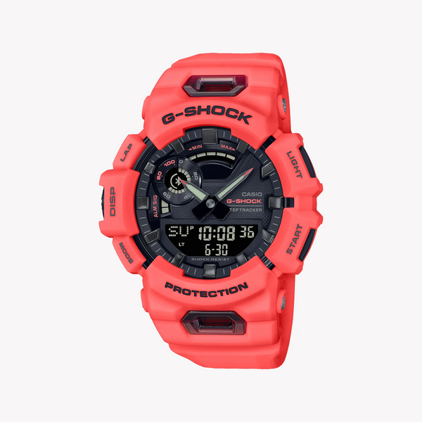 Casio G-Shock Gba-900-4adr Sporty Style - Pink Powerhouse Men’S Watch With Bluetooth & 200m Water Resistance by i-watch