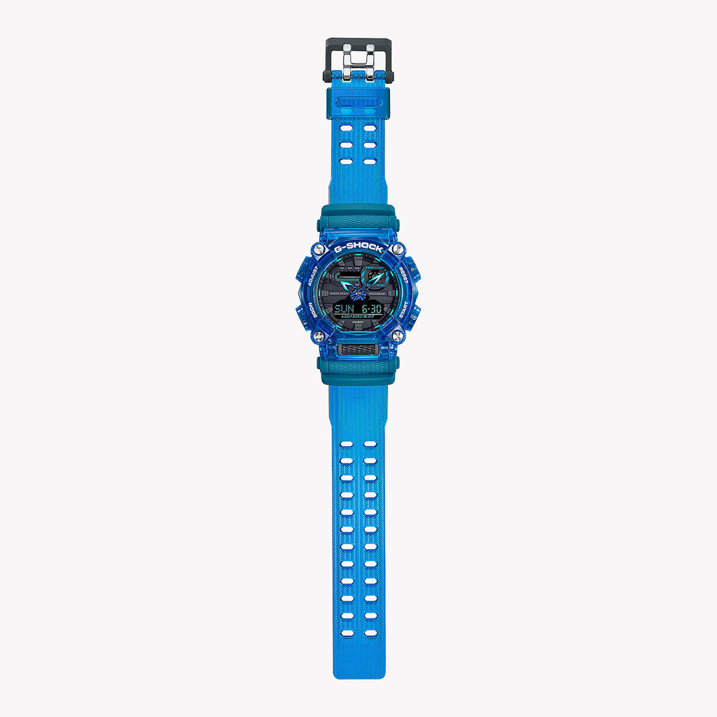 CASIO G-SHOCK GA-900SKL-2ADR ADVENTURE READY – AUFFÄLLIGE BLAUE HERRENUHR