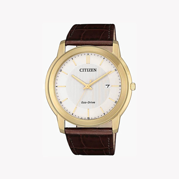 Citizen Aw1212-10a Modern Utility - Elegant Gold Accented Men's Eco-Drive Watch by i-watch