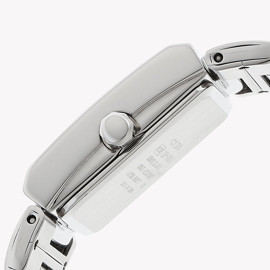 CASIO LTP-1317D-6CDF ELEGANT ADVENTURER - STYLISH WOMEN'S ANALOG WATCH with silver stainless steel band and chic square dial-i-Watch-2