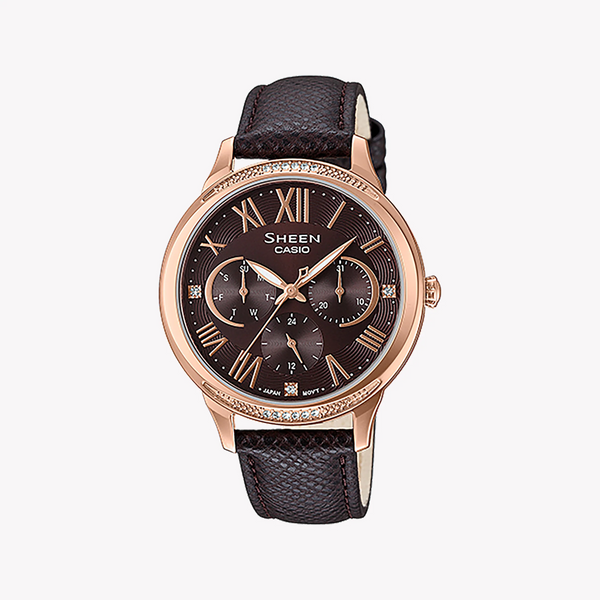 Casio She-3058pgl-5audr Elegant Versatility - Stylish Rose Gold Watch For The Modern Woman by i-watch