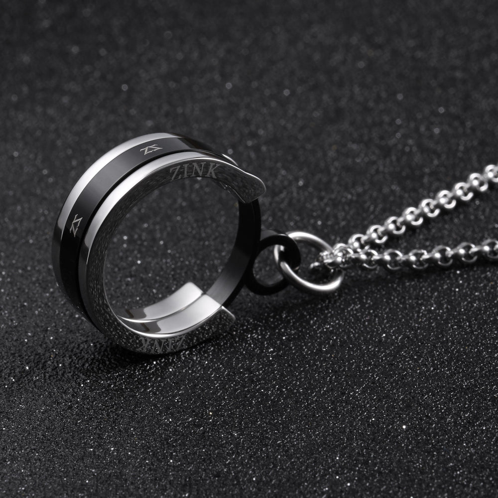 Zjpd010ss-Sb Zink Men's Necklace by i-watch