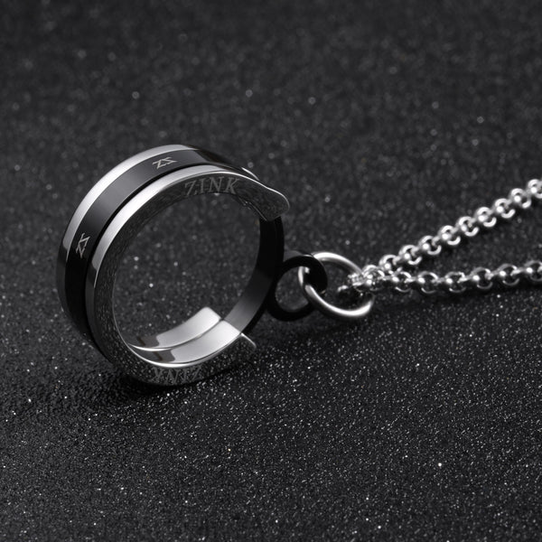 Zjpd010ss-Sb Zink Men's Necklace