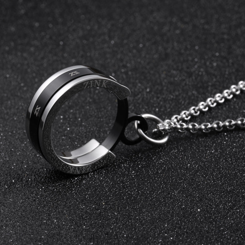 Zjpd010ss-Sb Zink Men's Necklace by i-watch