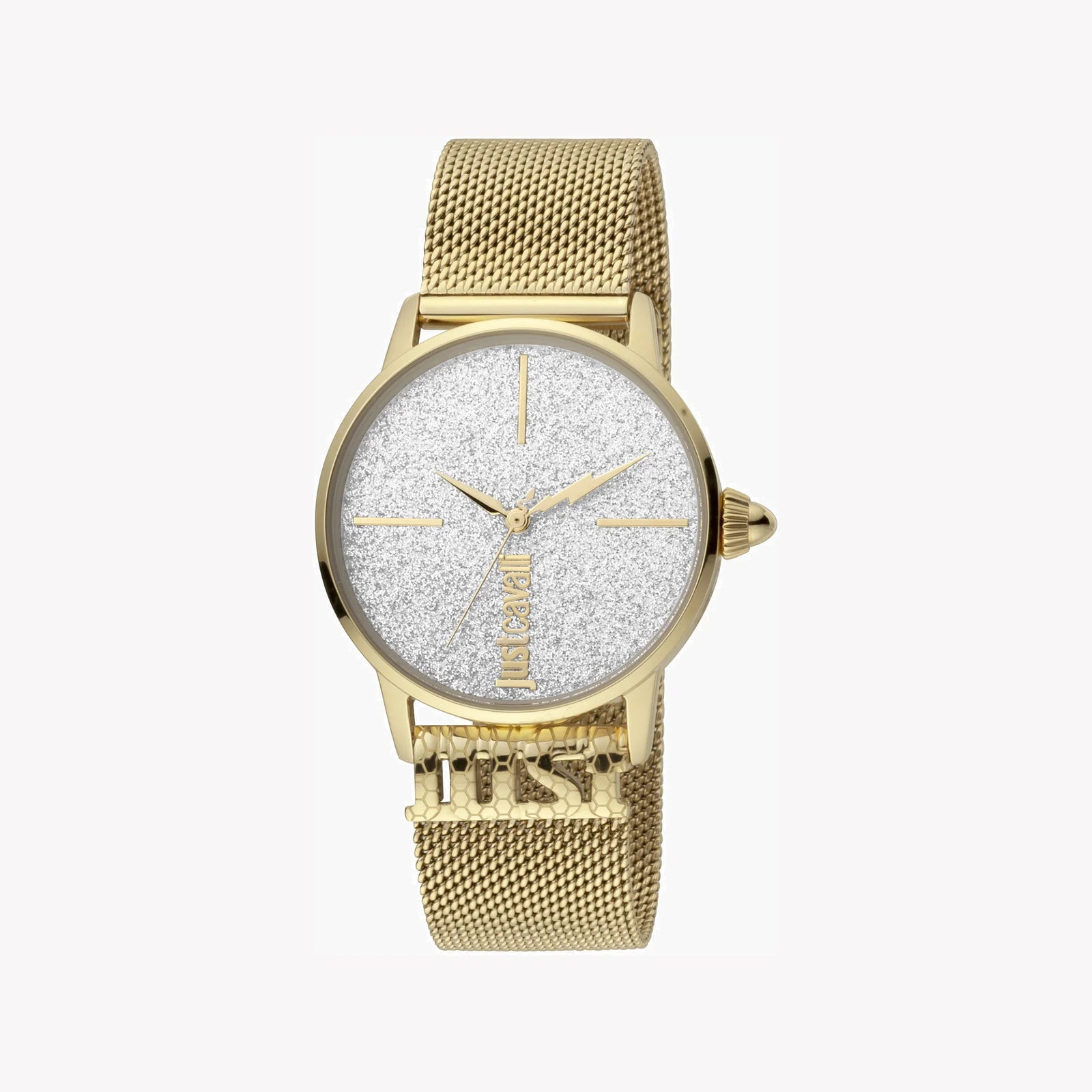 Just Cavalli Women's Gold Stainless Steel Watch, Silver Dial | Jc1l078m0065 by i-watch