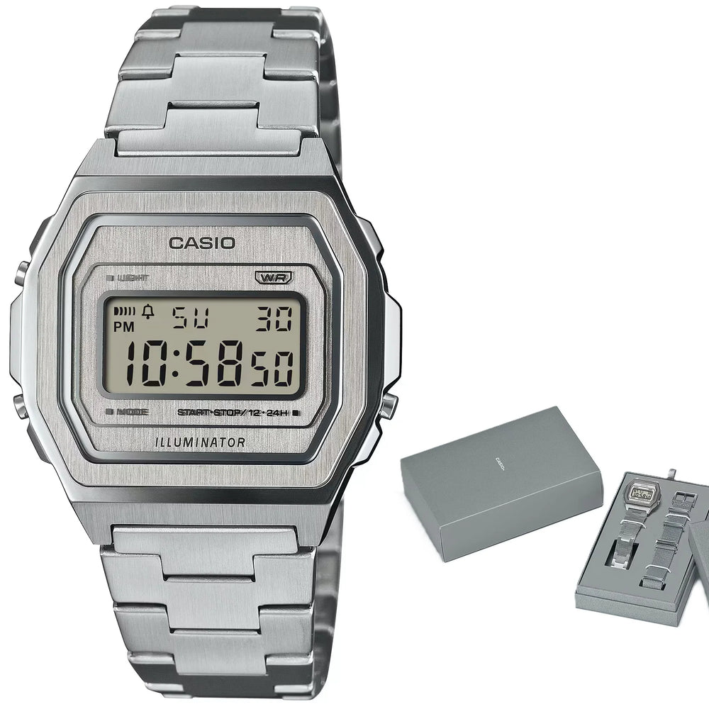 Casio Unisex Metal Watch, Splash Proof Design | A1000dn-7er by i-watch