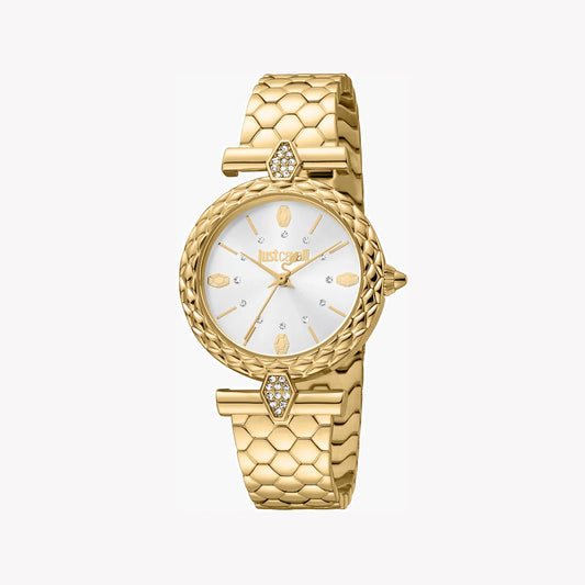 Montre analogique pour femme Just Cavalli en acier inoxydable JC1L213M0055