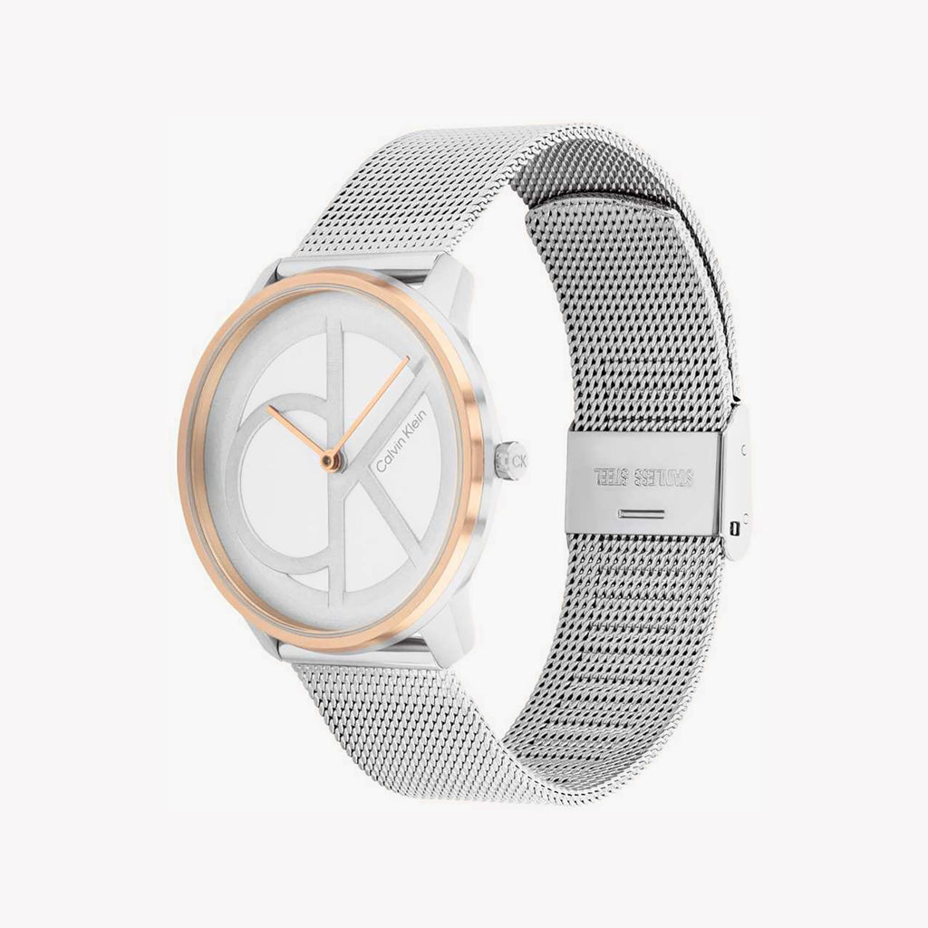 CK CALVIN KLEIN MODERN SOPHISTICATION - ELEGANT SILVER WOMEN'S WATCH WITH STAINLESS STEEL BAND-i-Watch-2