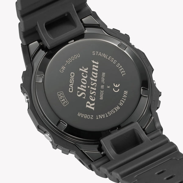 Casio Men's Stainless Steel & Resin Watch, Black Display | Gw-5000u-1er by i-watch