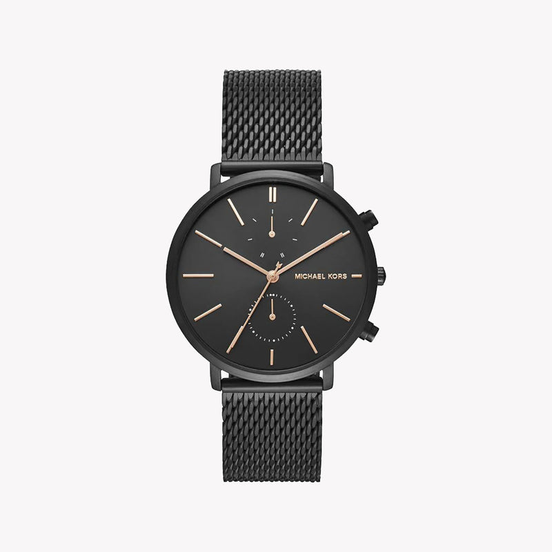 Michael Kors Men's Black Stainless Steel Watch, Black Dial | Mk8504 by i-watch