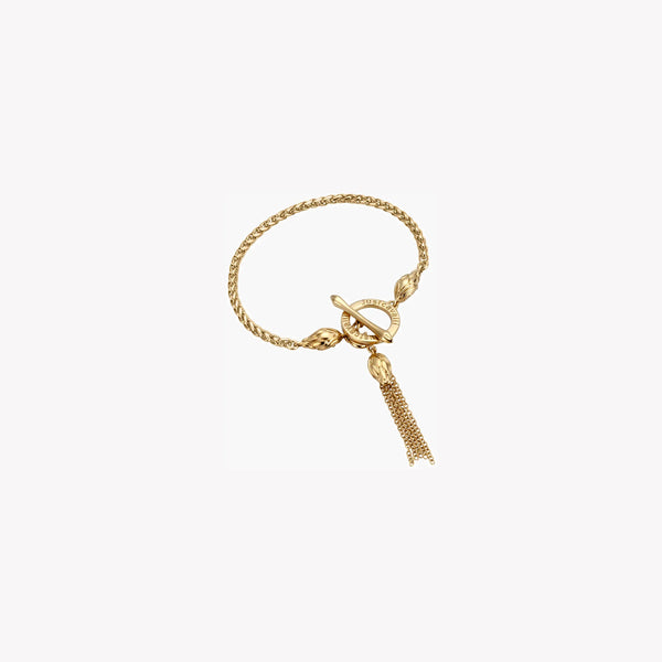 Just Cavalli Women's Gold Brass Bracelet, Gold | Jcbr00370200