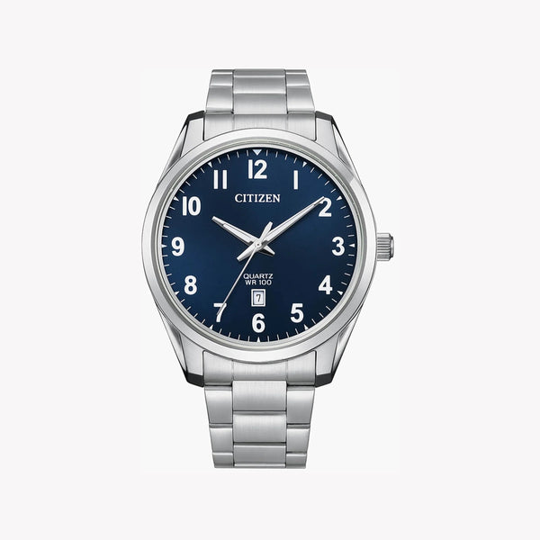 Citizen Men's Silver Watch, Blue Dial | Bi1031-51l by i-watch