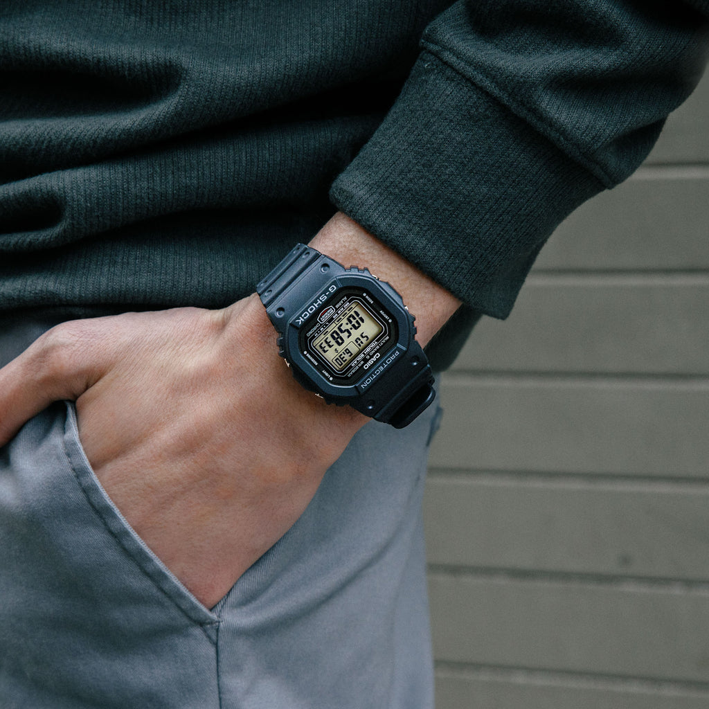 CASIO GW-5000U-1ER - STYLISH SOLAR POWERED GENTLEMAN'S TIMEPIECE WITH 20 ATM WATER RESISTANCE-i-Watch-5