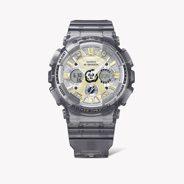 G-Shock Men's Gray Resin Watch, Sporty Design | Gma-S120gs-8adr by i-watch