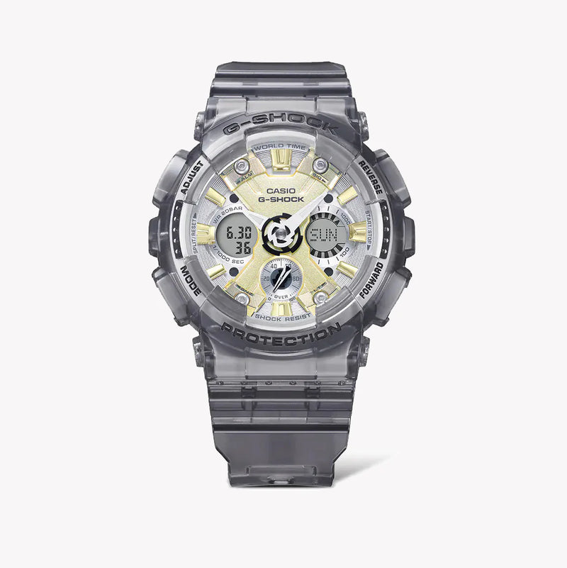 G-Shock Men's Gray Resin Watch, Sporty Design | Gma-S120gs-8adr by i-watch