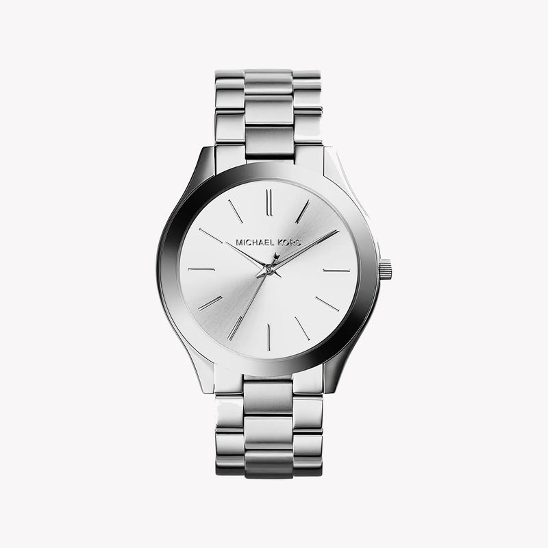 Michael Kors Men's Silver Stainless Steel Watch, Silver Dial | Mk3178 by i-watch