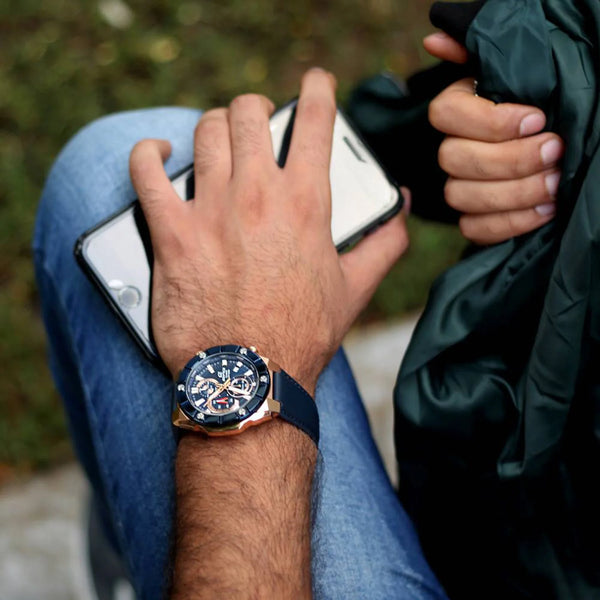 Edifice Efr-558rg-1a Rose Gold & Gray - Timeless Elegance For The Modern Man by i-watch