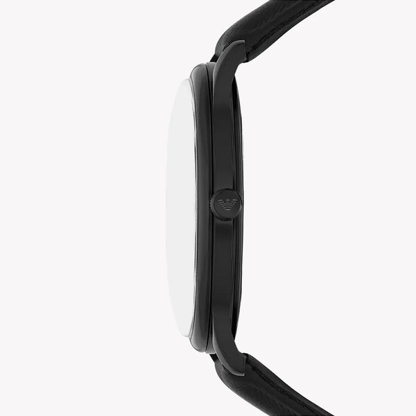 Emporio Armani Men's Black Watch, Leather Band | Ar11573 by i-watch