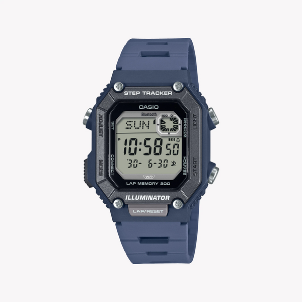 Casio Men's Blue Resin Watch, Sporty Design | Ws-B1000-2avdf by i-watch
