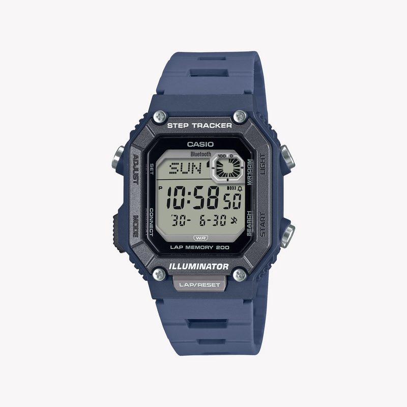 Casio Men's Blue Resin Watch, Sporty Design | Ws-B1000-2avdf by i-watch