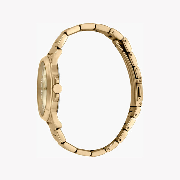 Esprit Women's Gold Stainless Steel Watch, Champagne Dial | Es1l203m0035 by i-watch