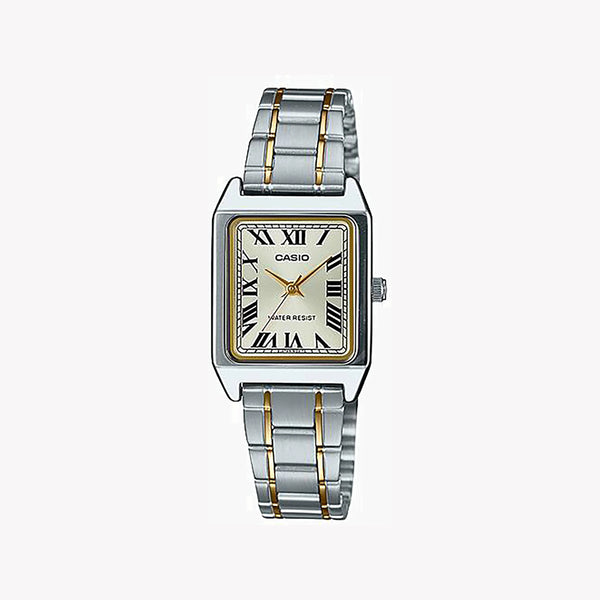 Casio Women's Silver Alloy Watch, White Dial | Ltp-V007sg-9budf by i-watch