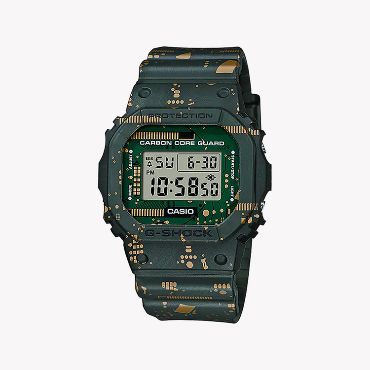 CASIO G-SHOCK DWE-5600CC-3DR UNMATCHED RESILIENCE - BOLD GREEN SPORT WATCH for Men