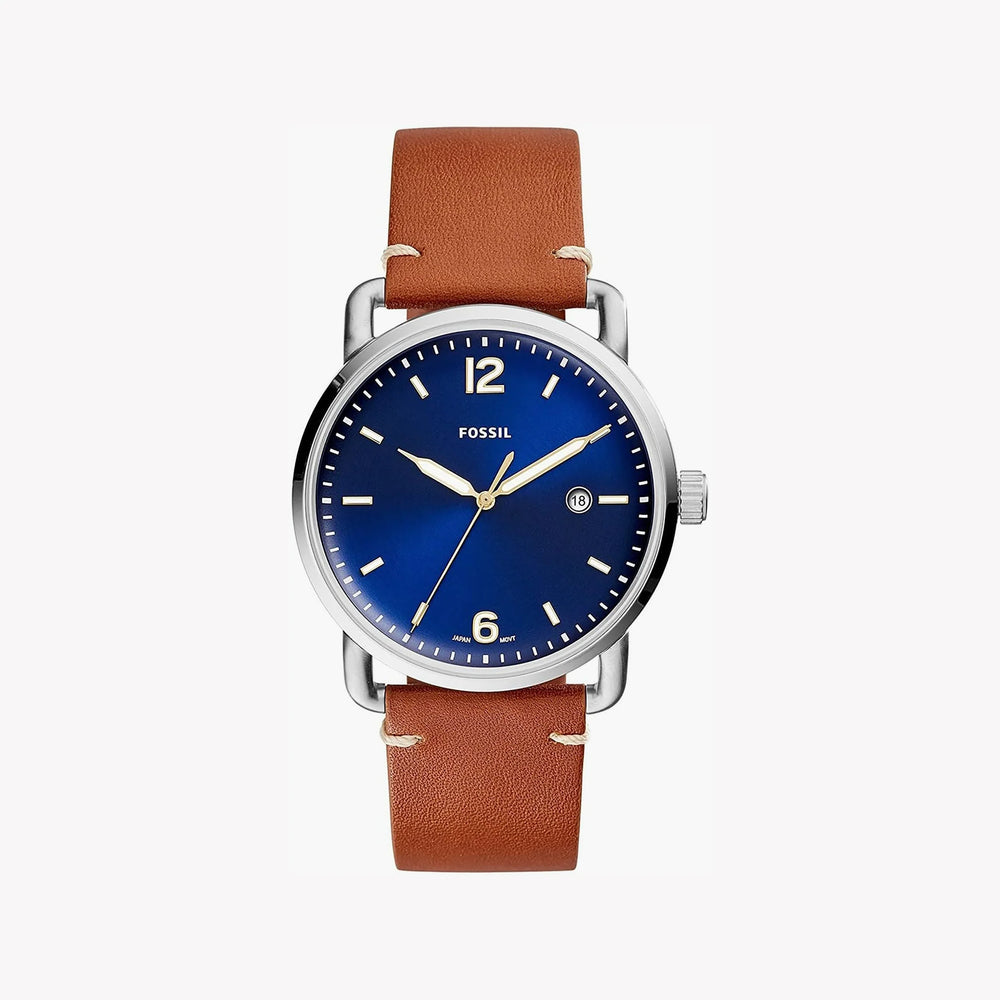 Fossil Men's Stainless Steel Watch, Brown Leather | Fs5325 by i-watch