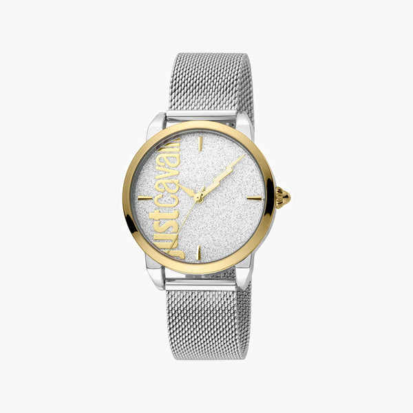 Just Cavalli Women's Silver & Gold Watch, Elegant Design | Jc1l079m0085 by i-watch