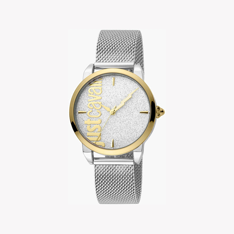 Just Cavalli Women's Silver & Gold Watch, Elegant Design | Jc1l079m0085 by i-watch