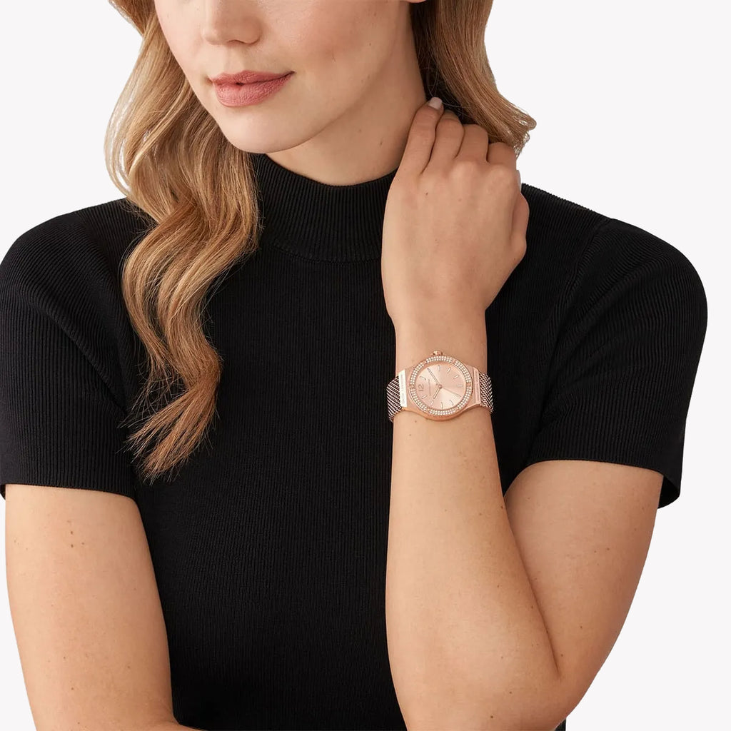 MICHAEL KORS MK7336 - RADIANT ROSE GOLD TIMEPIECE FOR MODERN ELEGANCE-i-Watch-4