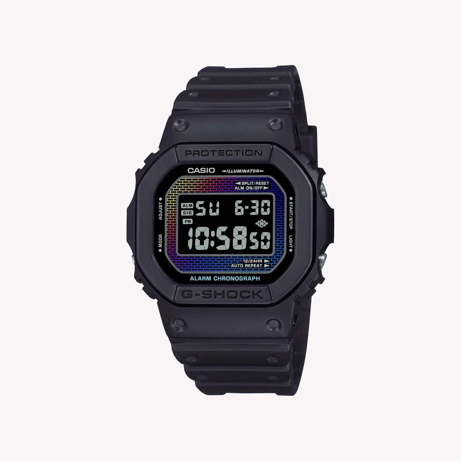 CASIO G-SHOCK DW-5600BW-1ER RUGGED CLASSIC - ULTIMATE ADVENTURE TIMEPIECE