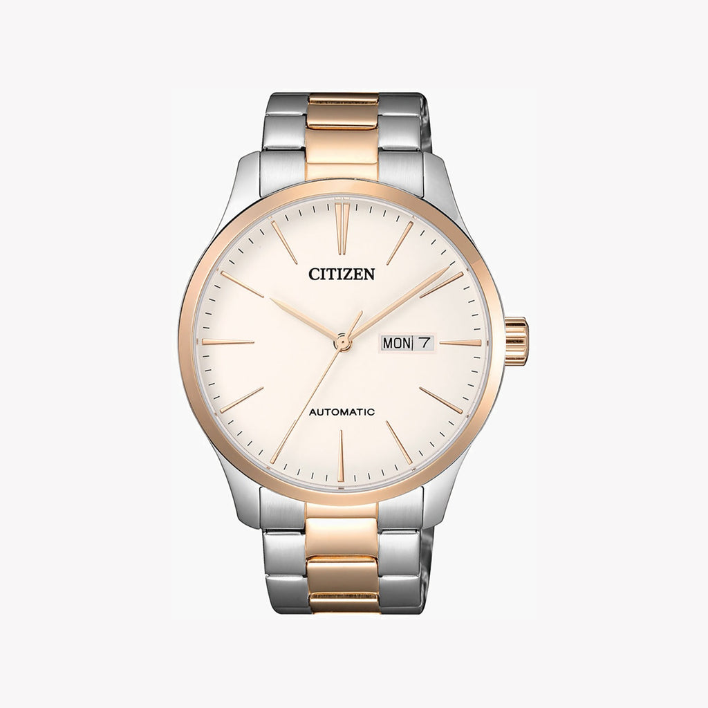CITIZEN NH8356-87A DYNAMIC ELEGANCE - MEN'S ROSE GOLD AUTOMATIC WATCH