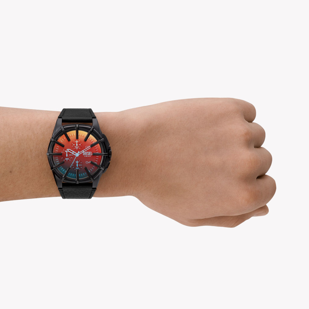 DIESEL DZ4658 BLACK STEEL - BOLDLY ENGINEERED FOR THE FEARLESS MAN-i-Watch-4