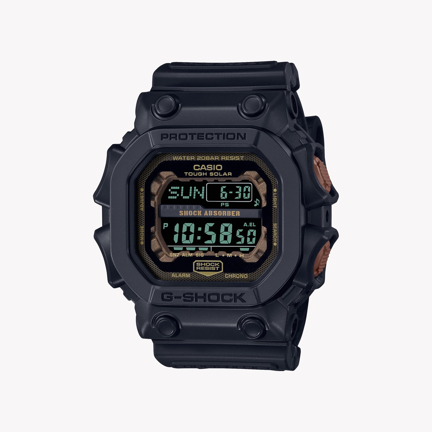 CASIO G-SHOCK GX-56RC-1 THE KING XL - BLACK & RUST SERIE Men's Watch