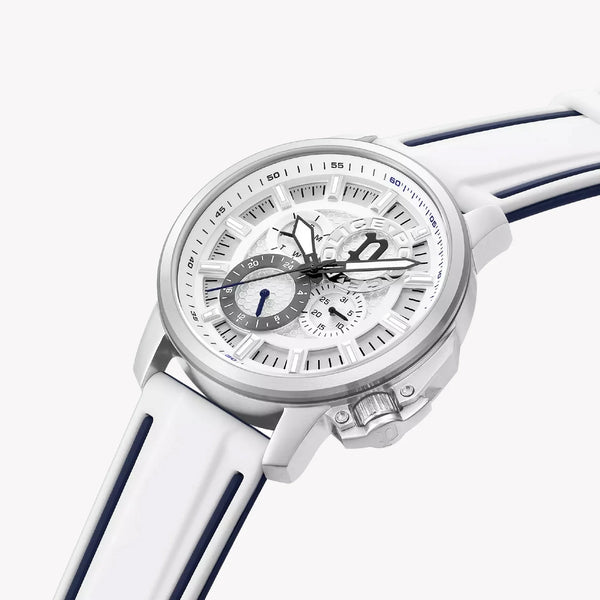 Police Men's Silver Watch, White Dial | Pewjq0005105 by i-watch