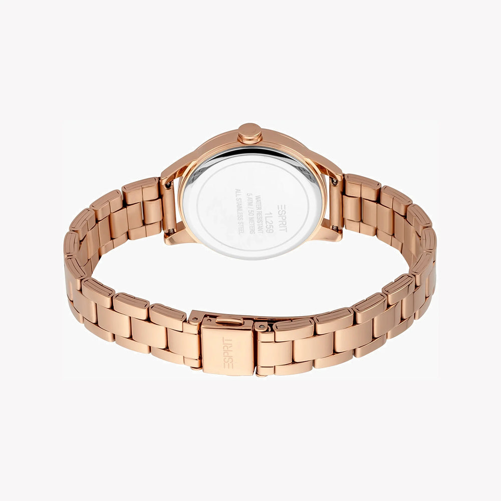 Esprit Women's Rose Gold Watch, Stainless Steel | Es1l156m0065 by i-watch