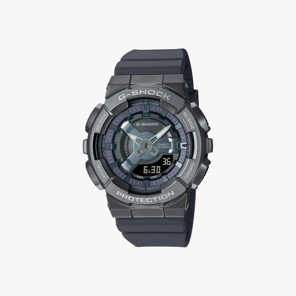 Casio G-Shock Men's Black Resin & Stainless Steel | Gm-S110b-8aer by i-watch